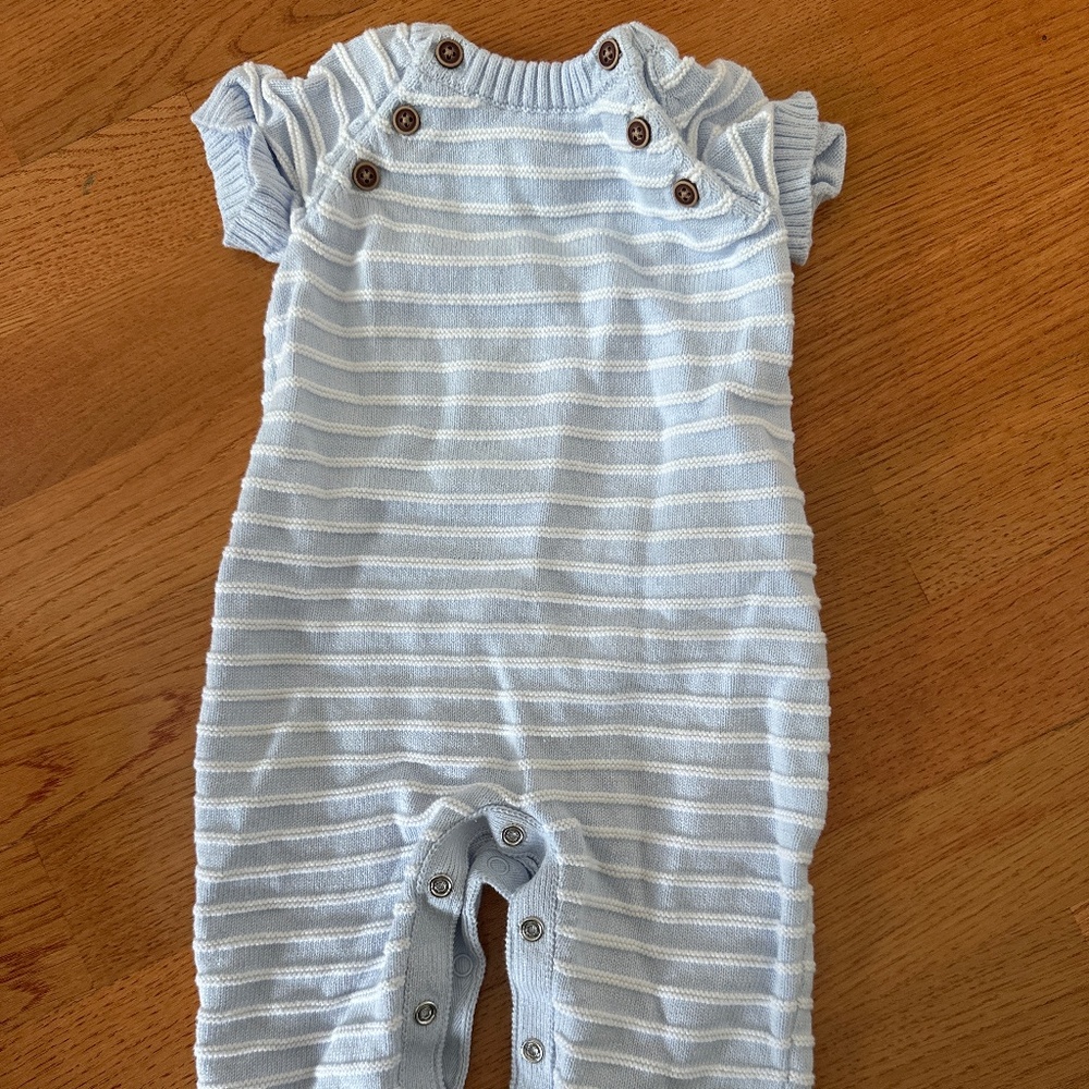 Janie and Jack 0-3 button outfit